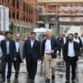 بازدید دکتر عبوری مدیرعامل شرکت سرمایه گذاری اهداف از شرکت پتروپالایش کنگان و شرکت های زیر گروه