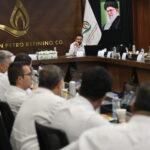 بازدید مدیرعامل جدید پتروپالایش کنگان از سایت صنعتی و برگزاری نشست با مدیران شرکت