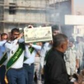 عطر شهید گمنام در شرکت پتروپالایش کنگان